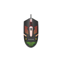 IVOOMI Laser USB Wired Mouse with Multi Colours Lights Black
